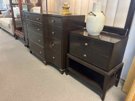 Black Bernhardt Dresser & Nightstand